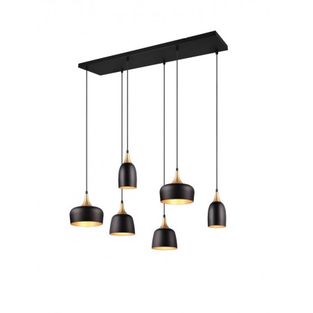 Trio Lampa wisząca nowoczesna CHIRAZ 310500632 czarny