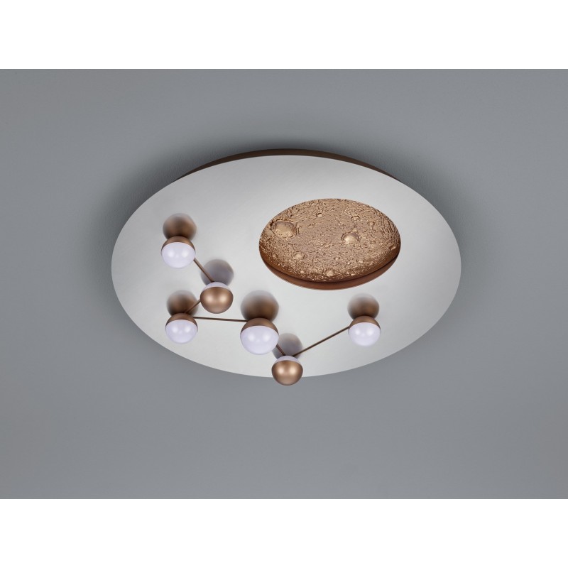 Trio Lampa natynkowa LED ZODIAC 644810107 srebrny i odcienie srebra