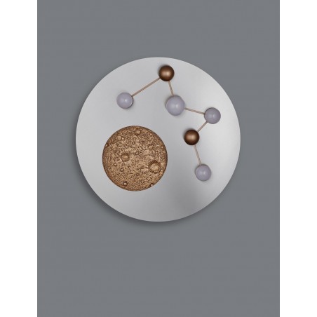 Trio Lampa natynkowa LED ZODIAC 644810107 srebrny i odcienie srebra