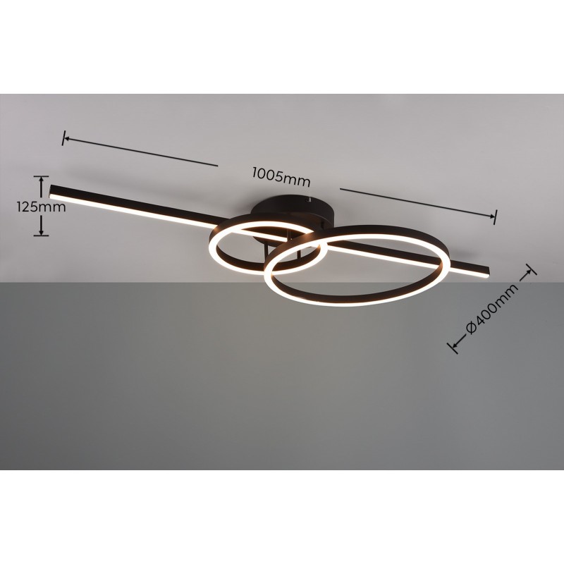 Trio Lampa natynkowa LED MONTILLA 643010332 czarny