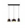 Trio Lampa wisząca nowoczesna CHIRAZ 310500332 czarny