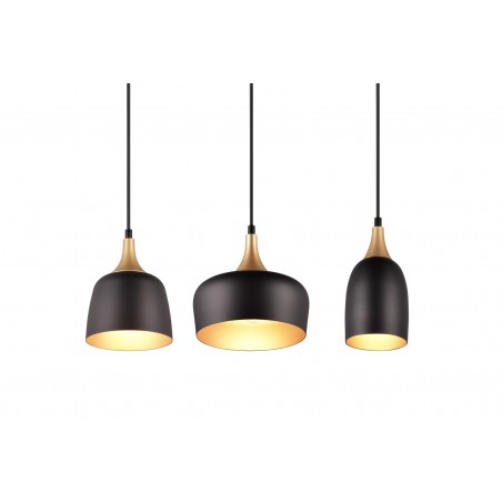 Trio Lampa wisząca nowoczesna CHIRAZ 310500332 czarny