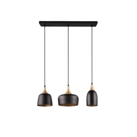 Trio Lampa wisząca nowoczesna CHIRAZ 310500332 czarny