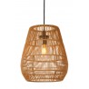 Lucide Lampa zewnętrzna wisząca NERIDA 03844/01/72 drewno jasne i ciemne