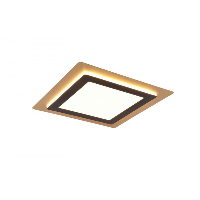 Trio Lampa natynkowa LED MORGAN 641510280 czarny, złoty i odcienie złota