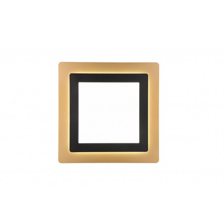 Trio Lampa natynkowa LED MORGAN 641510280 czarny, złoty i odcienie złota