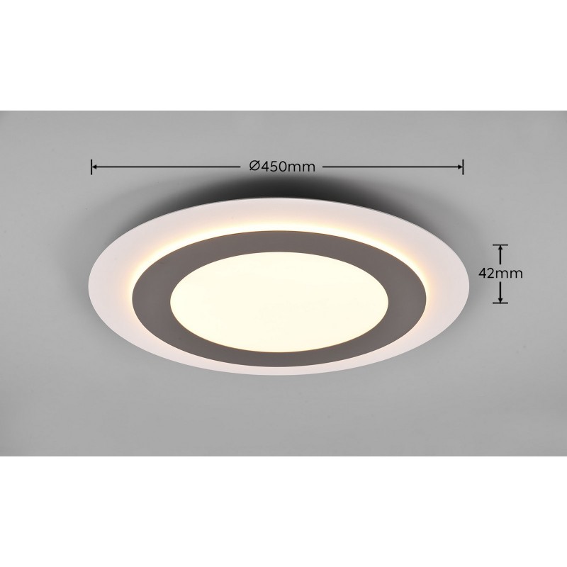 Trio Lampa natynkowa LED MORGAN 641519207 srebrny i odcienie srebra