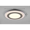 Trio Lampa natynkowa LED MORGAN 641519207 srebrny i odcienie srebra