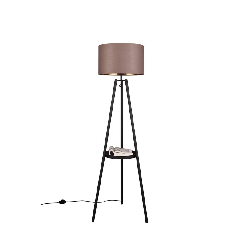 RL Lampa podłogowa COLETTE R41561032 czarny, szary i odcienie szarości