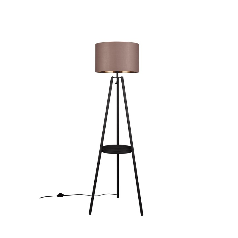 RL Lampa podłogowa COLETTE R41561032 czarny, szary i odcienie szarości