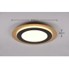 Trio Lampa natynkowa LED MORGAN 641519280 czarny, złoty i odcienie złota