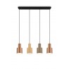 Trio Lampa wisząca nowoczesna AGUDO 319400417 inny, brązowy i odcienie brązu