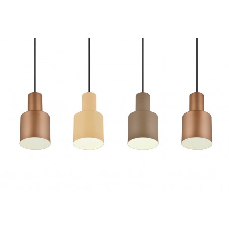 Trio Lampa wisząca nowoczesna AGUDO 319400417 inny, brązowy i odcienie brązu