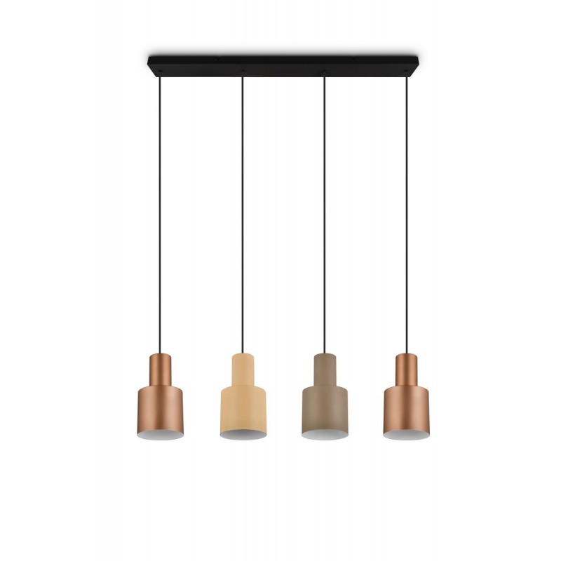 Trio Lampa wisząca nowoczesna AGUDO 319400417 inny, brązowy i odcienie brązu
