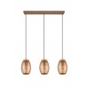 RL Lampa wisząca nowoczesna BIDAR R31573065 brązowy i odcienie brązu