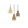 Trio Lampa wisząca nowoczesna AGUDO 319430317 inny, brązowy i odcienie brązu