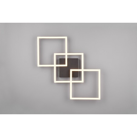 RL Lampa natynkowa LED TRAIL R64493132 czarny