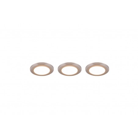 Trio Lampa wpuszczana ARGUS 653610306 srebrny i odcienie srebra