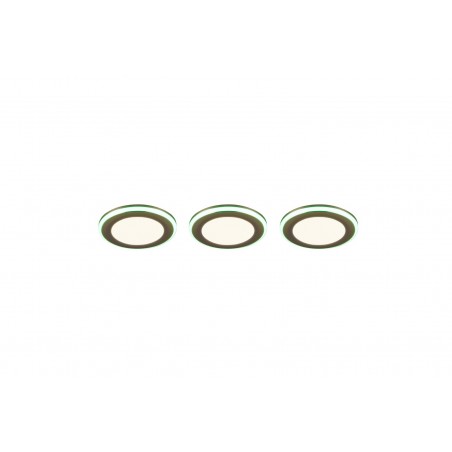 Trio Lampa wpuszczana ARGUS 653610306 srebrny i odcienie srebra