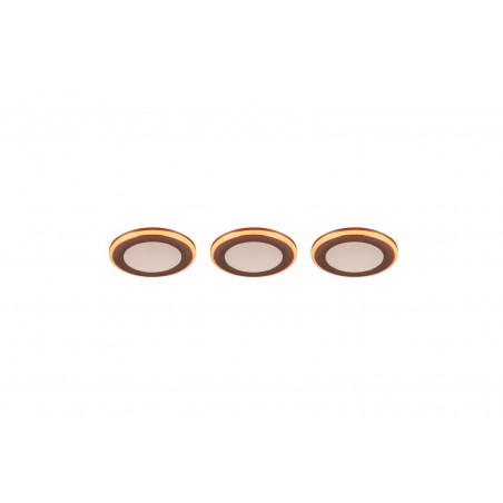 Trio Lampa wpuszczana ARGUS 653610306 srebrny i odcienie srebra