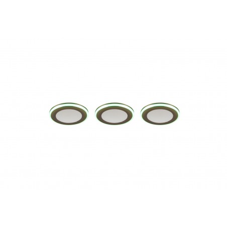 Trio Lampa wpuszczana ARGUS 653610306 srebrny i odcienie srebra