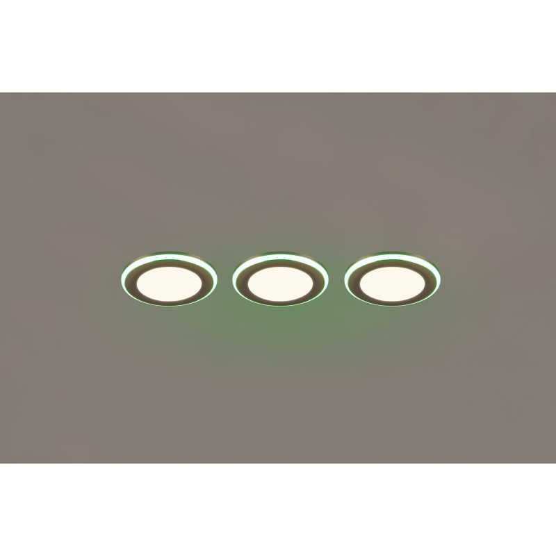 Trio Lampa wpuszczana ARGUS 653610306 srebrny i odcienie srebra