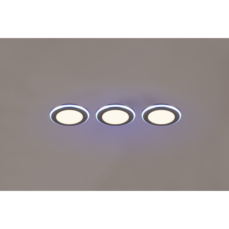 Trio Lampa wpuszczana ARGUS 653610306 srebrny i odcienie srebra