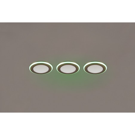 Trio Lampa wpuszczana ARGUS 653610306 srebrny i odcienie srebra