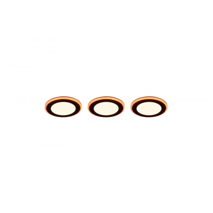 Trio Lampa wpuszczana ARGUS 653610332 czarny