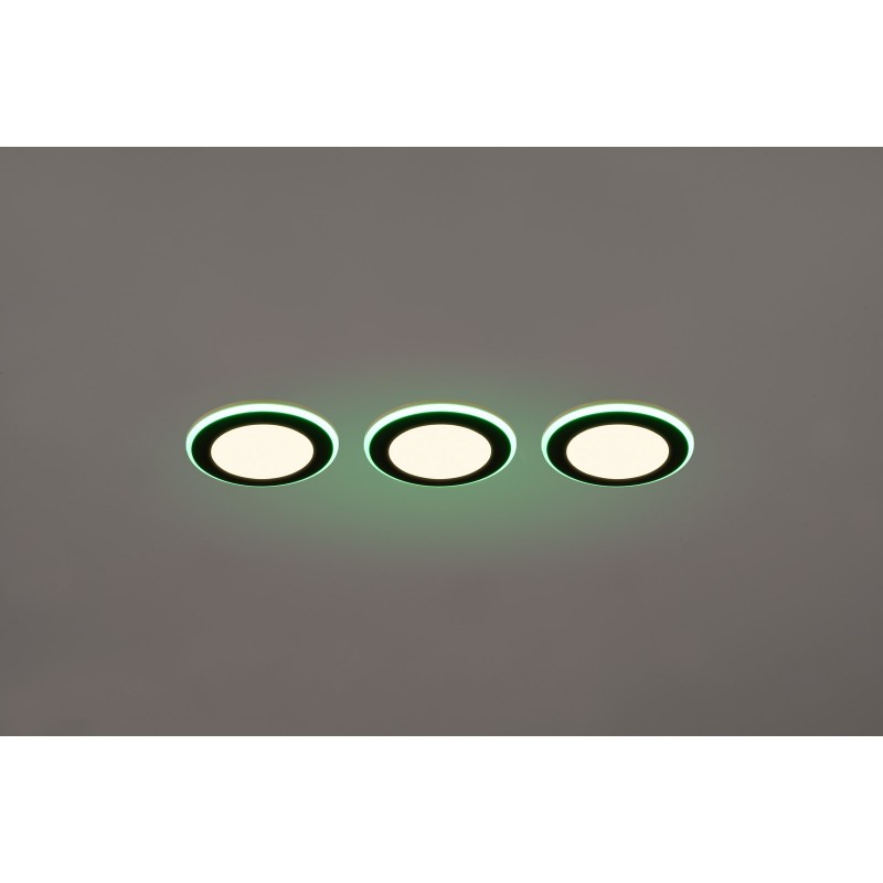 Trio Lampa wpuszczana ARGUS 653610332 czarny