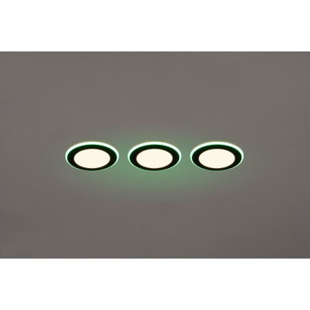 Trio Lampa wpuszczana ARGUS 653610332 czarny