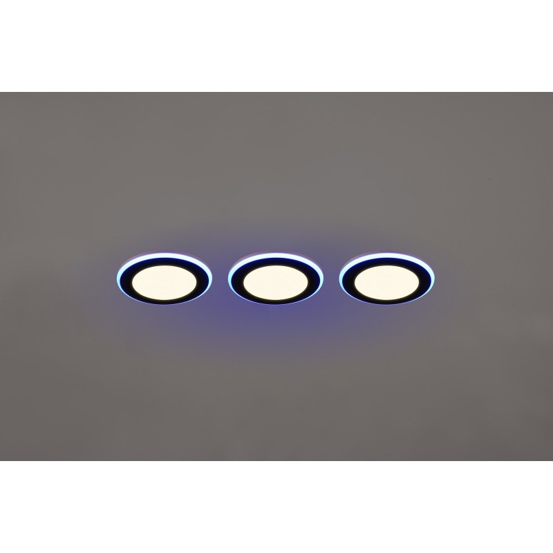 Trio Lampa wpuszczana ARGUS 653610332 czarny