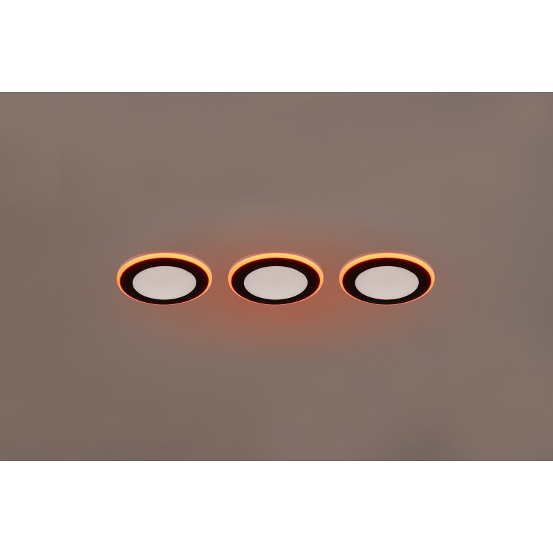 Trio Lampa wpuszczana ARGUS 653610332 czarny