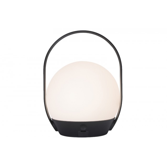 Lutec Lampa zewnętrzna przenośna CARDI 6501702330 czarny