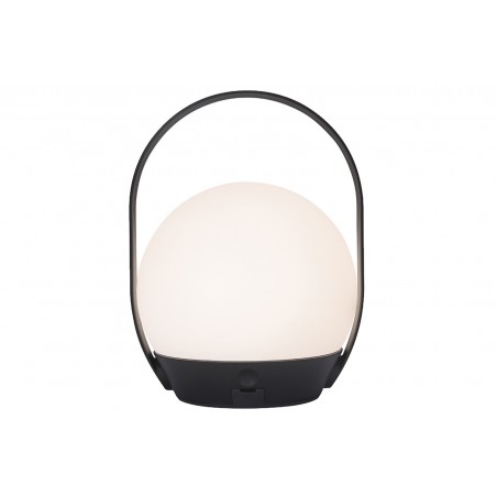 Lutec Lampa zewnętrzna przenośna CARDI 6501702330 czarny