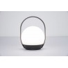 Lutec Lampa zewnętrzna przenośna CARDI 6501702330 czarny