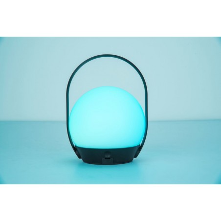 Lutec Lampa zewnętrzna przenośna CARDI 6501702330 czarny