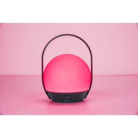 Lutec Lampa zewnętrzna przenośna CARDI 6501702330 czarny