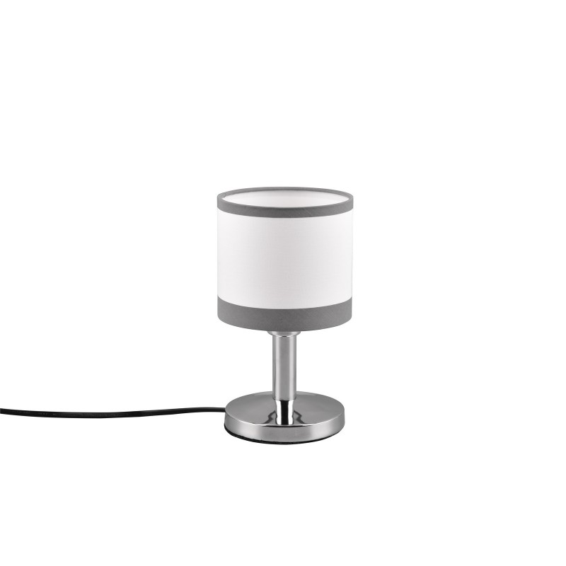 RL Lampa stołowa DAVOS R59551006 srebrny i odcienie srebra, biały