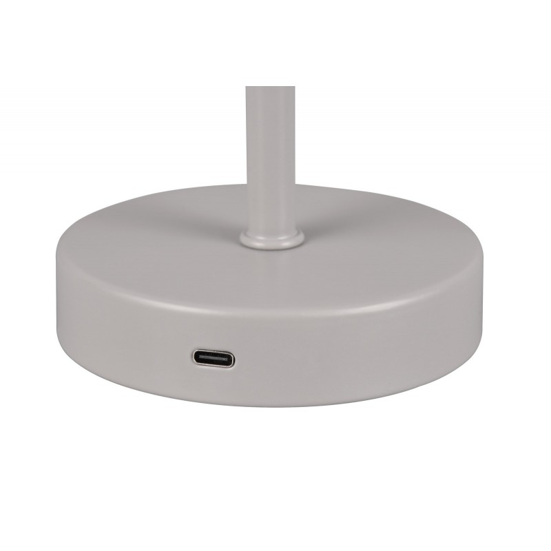 RL Lampa stołowa JEFF R59151177 szary i odcienie szarości