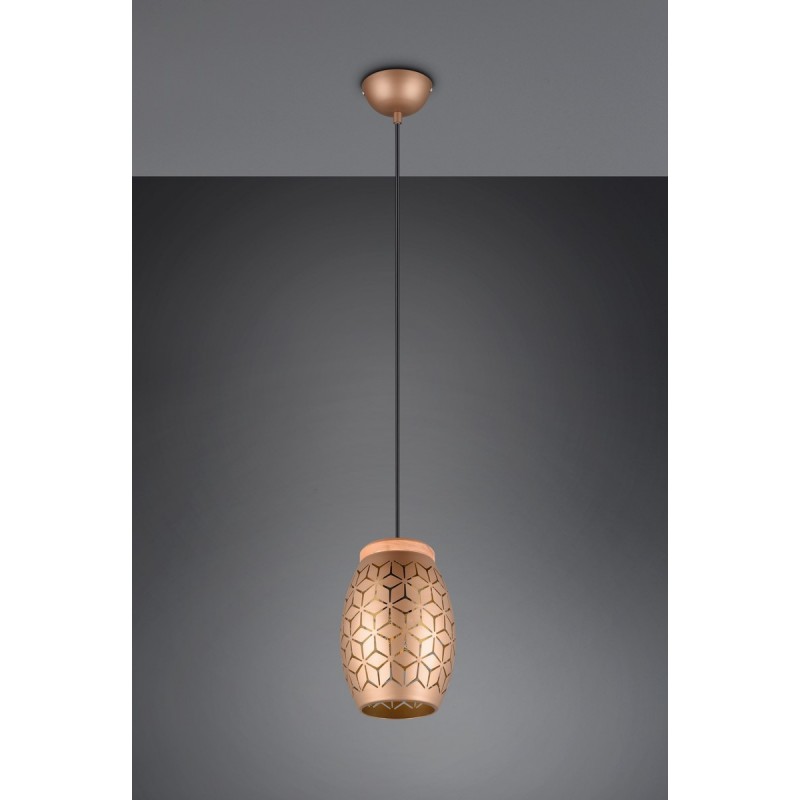 RL Lampa wisząca nowoczesna BIDAR R31571065 brązowy i odcienie brązu