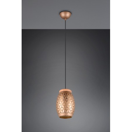 RL Lampa wisząca nowoczesna BIDAR R31571065 brązowy i odcienie brązu