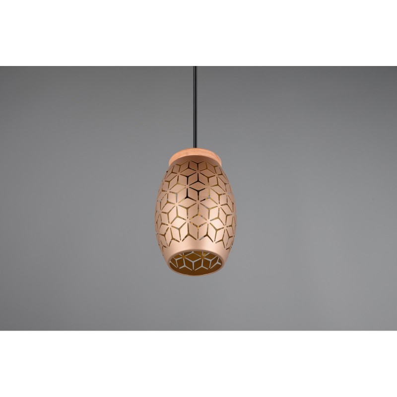 RL Lampa wisząca nowoczesna BIDAR R31571065 brązowy i odcienie brązu