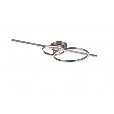 Trio Lampa natynkowa LED MONTILLA 643010307 srebrny i odcienie srebra