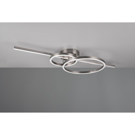 Trio Lampa natynkowa LED MONTILLA 643010307 srebrny i odcienie srebra