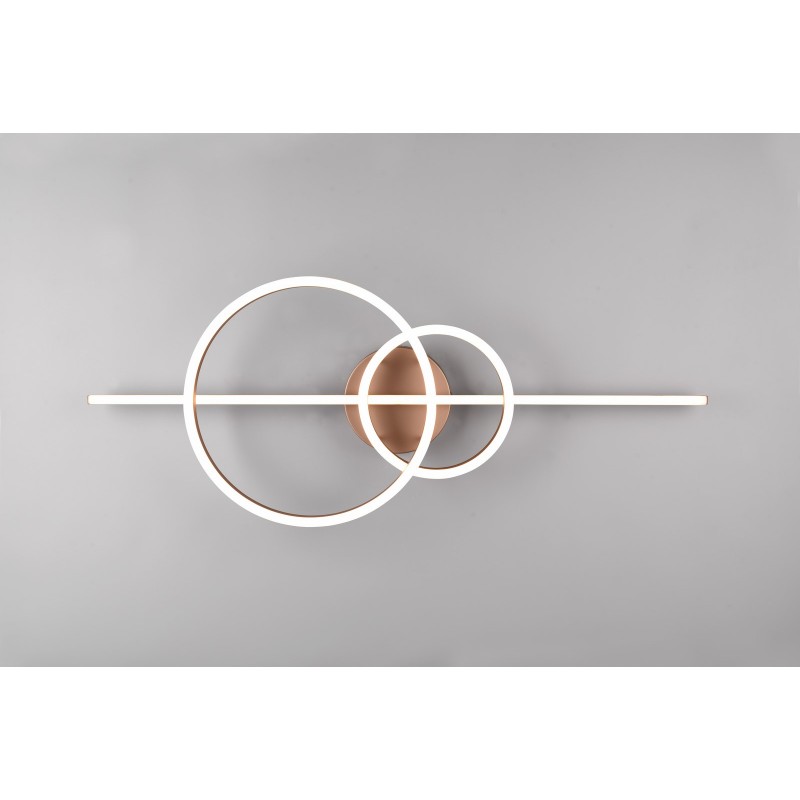 Trio Lampa natynkowa LED MONTILLA 643010365 brązowy i odcienie brązu