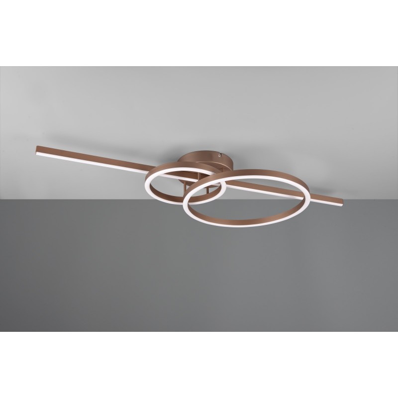 Trio Lampa natynkowa LED MONTILLA 643010365 brązowy i odcienie brązu