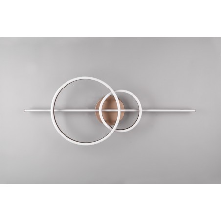 Trio Lampa natynkowa LED MONTILLA 643010365 brązowy i odcienie brązu