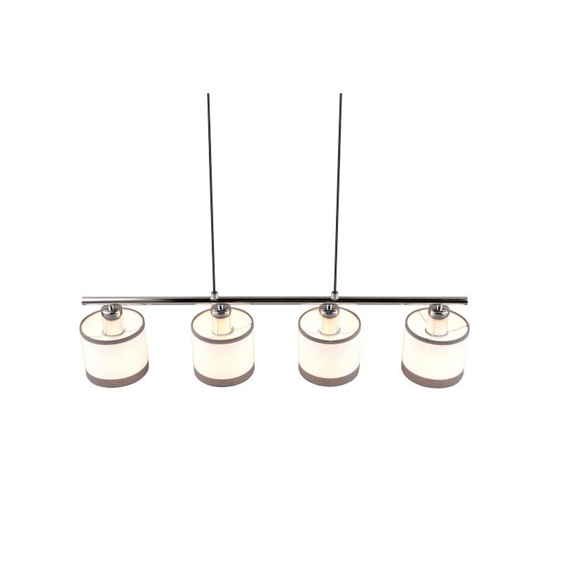 RL Lampa wisząca nowoczesna DAVOS R31554006 srebrny i odcienie srebra, biały