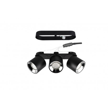 Trio Lampa natynkowa GUAYANA 651000332 czarny